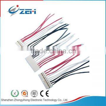 Customized designed 3 way tube connector 8 pin connector cable with wire