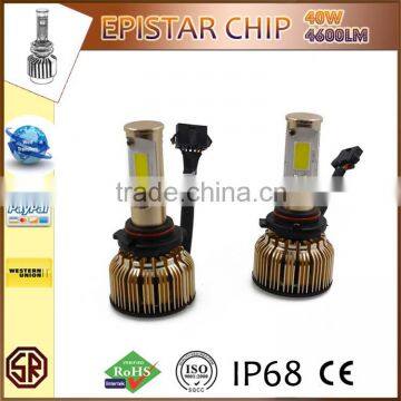 2016 Latest design 40W EPISTAR chip 9006 HB4 Led Headlight