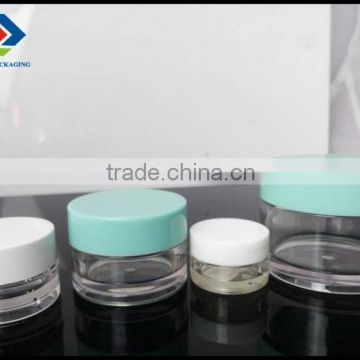 Skin Care Cream Use and PETG Plastic Type clear petg jar