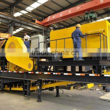 truck mounted stone crusher