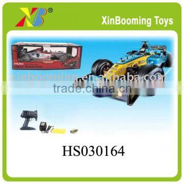 promotion fashion 1:10 R/C formula car with light for kids