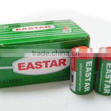 Good quality Carbon Zinc D size r20 d battery 1.5v dry cell battery