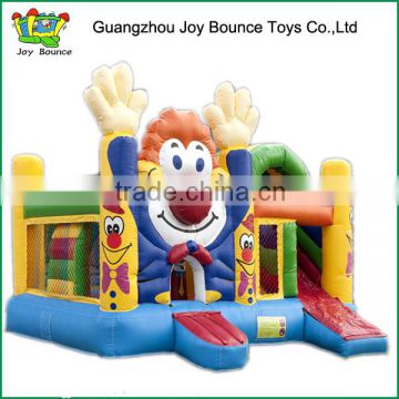 Clown inflatable castle for sale,cartoon jumping castle for sale, cheap adult inflatable bouncy castle