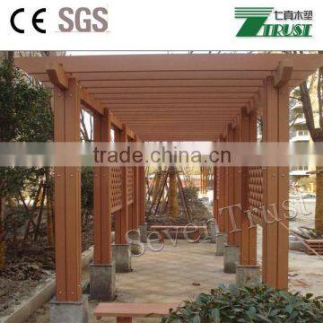 2015 Hot-sale WPC pergola,eco-friendly pergola