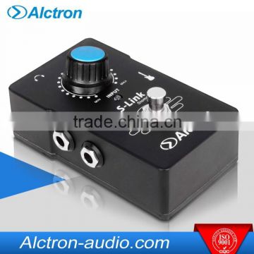 Alctron S-Link Guitar Effect Pedal,Pro iOS interface,Pro instrumental Ios interface