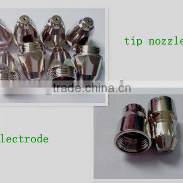 WSD P80A plasma cutting electrode and tip(1.3mm)