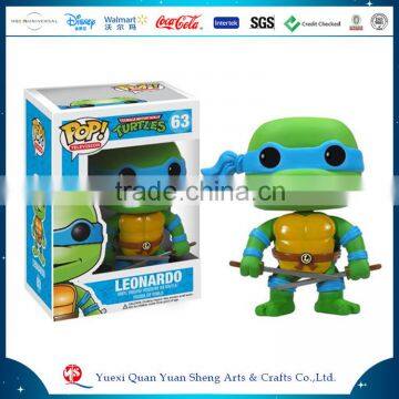 Polyresin Dashboard Bobble Head Figurine Animal Cartoon Bobble Head Custom Teenage Mutant Ninja Turtles Resin Bobble Head