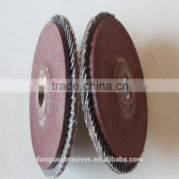 100mm new Zirconia Flap Disc with larger iron backing and more safety