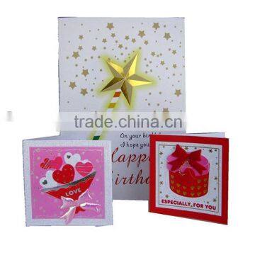 wholesale new design best wishes greeting cards