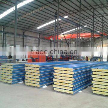sandwich panel,steel Material and House,Hotel Use rock wool sandwich panel prefab houses