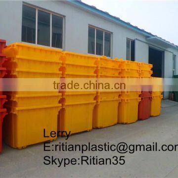 Outdoor large 1100L dustbin/trash bin/waste bin