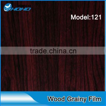 high-grade matt wood grain pvc foil/pvc lamination film for interior furniture