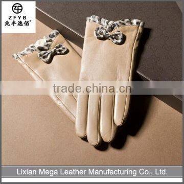 Best Manufacturers in China Leather Ladies Gloves