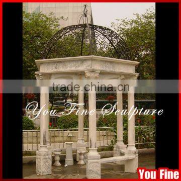 Hand Carved Wholesale Decorative Stone Outdoor Home Made Gazebo Design