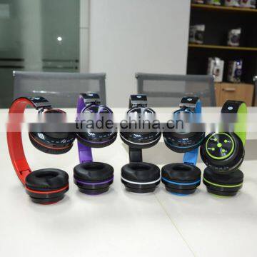 Top Cordless Bluetooth Noise Cancelling Headphones Pink Hands Free Bluetooth Headset for Outdoor Sports