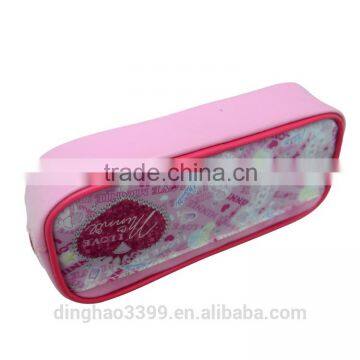 Kawaii Novelty PVC Leather Pencil Case Coin Bags for Students Office School Stationery Storage Bags Supplies photo-5