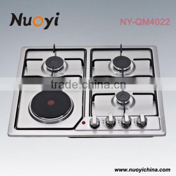 Gas Electric Combination Cookers with hot plate/4 burner