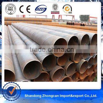 GB Q345 Quality spiral welded steel pipe for oil