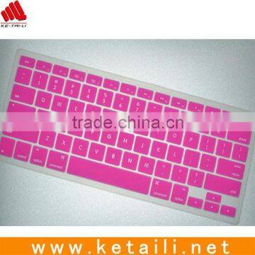 High quality silicone keyoard cover for apple laptop