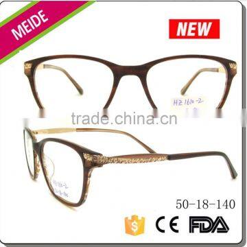 latest model spectacle frame acetate eyewear optical frame