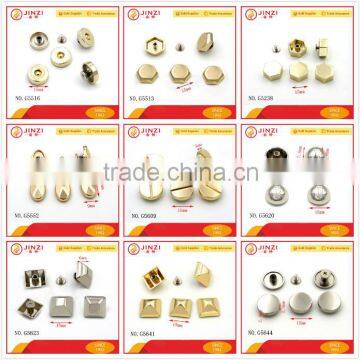 15mm Big Metal Back Screw Button for Leather