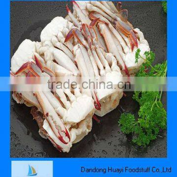 Frozen half cut crab seafood