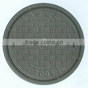 Ductile Cast Iron Single Seal Solid Top Square Manhole Cover and Frame EN124 B125,C250,D400