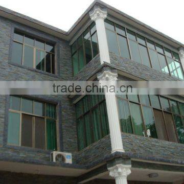 erosion resistance antacid natural green and rusty slate culture stone exterior wall decoration material