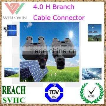 TUV Approval 4.0 Male & Female H Branch Connector