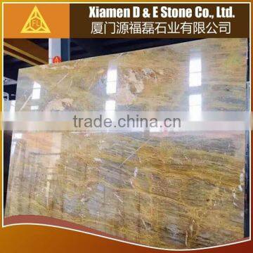 Golden marble slab Barcelona golden marble polished