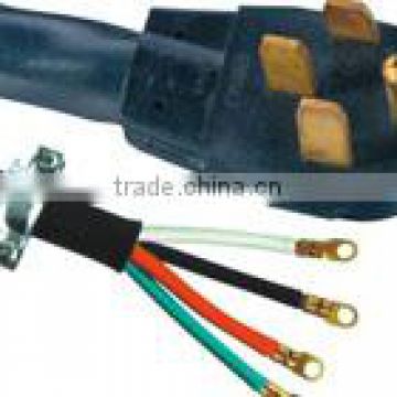 North America 4 pin NEMA 14-50 power plug