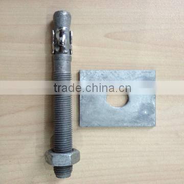 High Quality Carbon Steel Wedge Anchor Bolt HDG photo-6