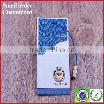Unique Embossed Price Size String Hang Tags With Metal Logo photo-5