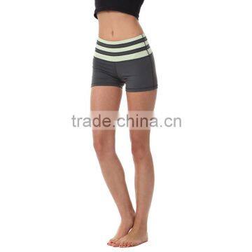 Fashionable Tight Fitted Yoga Clothing Womens Activewear Wholesale Sports Shorts photo-4