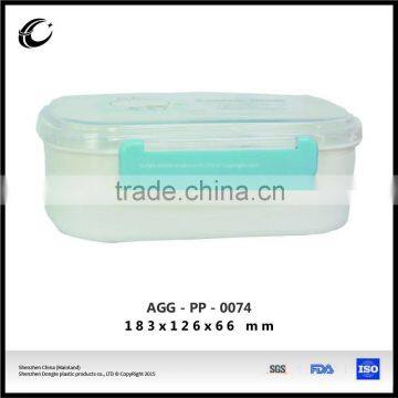 New product disposable home storage plastic lunch box color change custom plastic lunch box