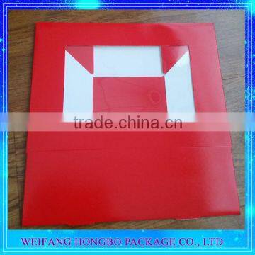 Manufacturer Colorful Designed Lvory Paper Cake Box With PVC Window photo-6