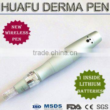 Huafu 2016! factory wholesale electric stamp derma meso pen