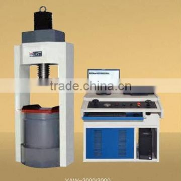 YAW computer concrete compression test machine