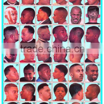 African Hair style advertisment poster