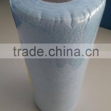 spunlace nonwoven roll with pe film packaging