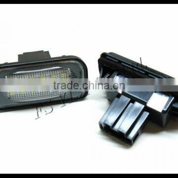 2x error free 18 3528 LED license plate light lamp for mercedes benz W203(4D) sedan