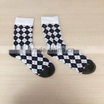In Stock Combed Cotton Custom Design Season Men Dress Socks