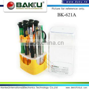 6 Pieces High Quality Electronic Screwdriver Set Tools Set (BK-621A/B/C )