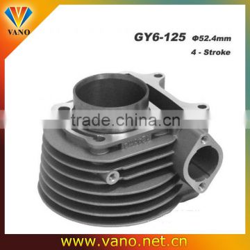 High quality 52.4mm GY6 125cc 4 strokes motorcycle cylinder