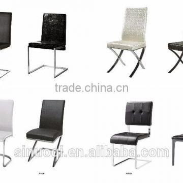 Classic Modern Dining Chair Hotel Chair Z Shape Dining Chair Metal Dining Chair photo-2