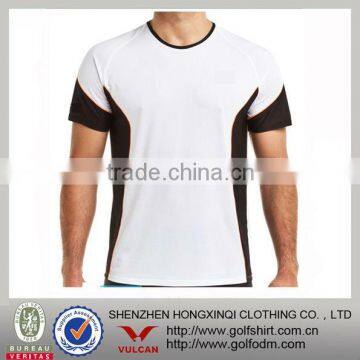 Dry fit Slim fit Mens breathable Gym Traning Sports T shirt