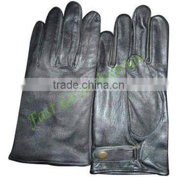 Police Gloves with aniline material