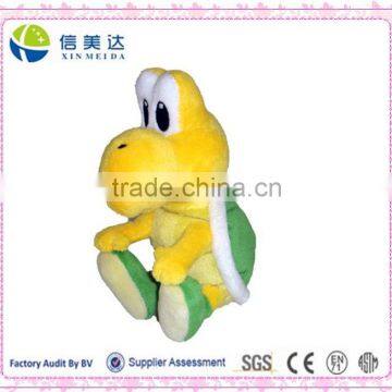 Super Mario cartoon plush koopa troopa tortoise toy /Made from High Quality Materials