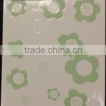 green flower ceramic wall tiles