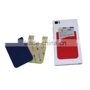3M Sticker Silicone Smart Wallet,iwallet for Mobile Phone Silicone Card Holder photo-6